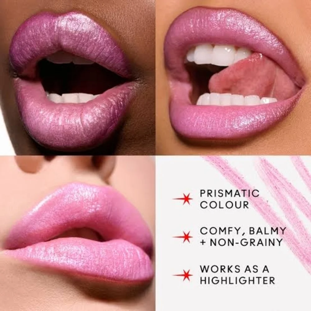 MAC Cosmetics Dazzlelips Crayon Lipstick Spaced Out Pink Pearl Brand New in Box